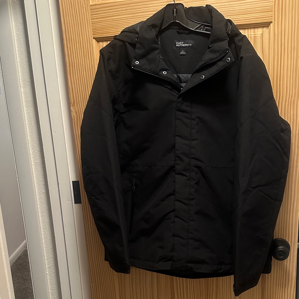 Port Authority men’s large black jacket
